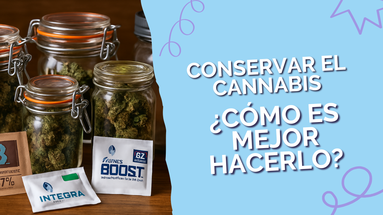 Como conservar el cannabis correctamente